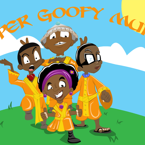 Super Goofy Monks by Written and Illustrated by Ja