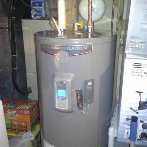 50 Electic Water Heater With LCD 
Display and WiFi