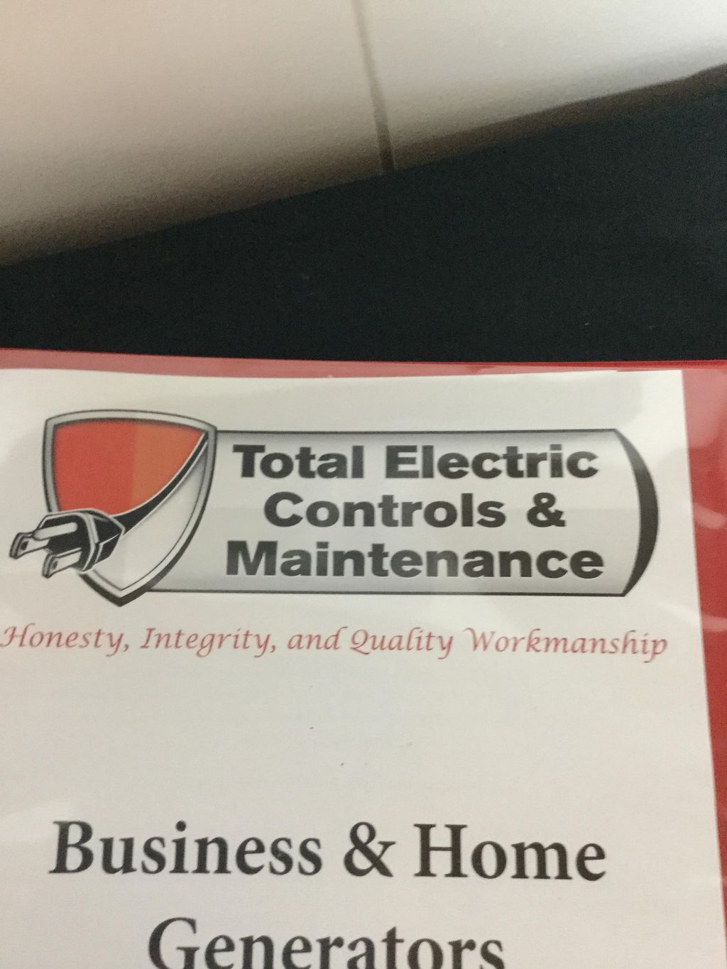 Total Electric Controls and Maintenance