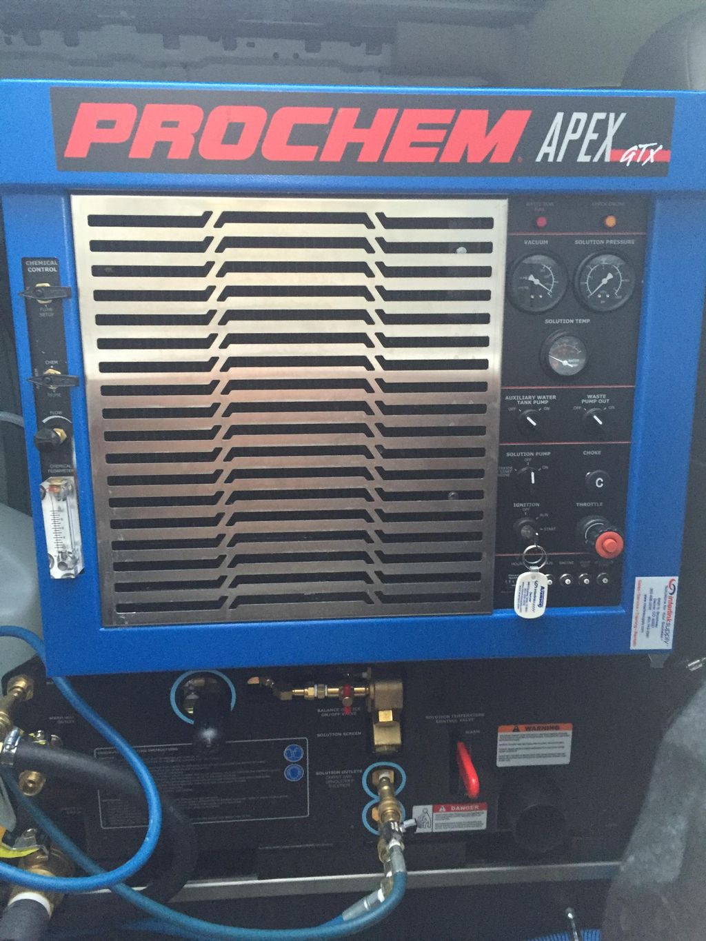 Top of the line equipment 