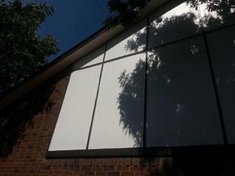 fixed siding, installed new trim and paint