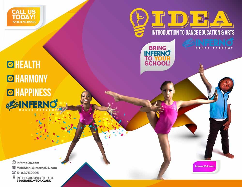 Trifold Brochure (dance company)