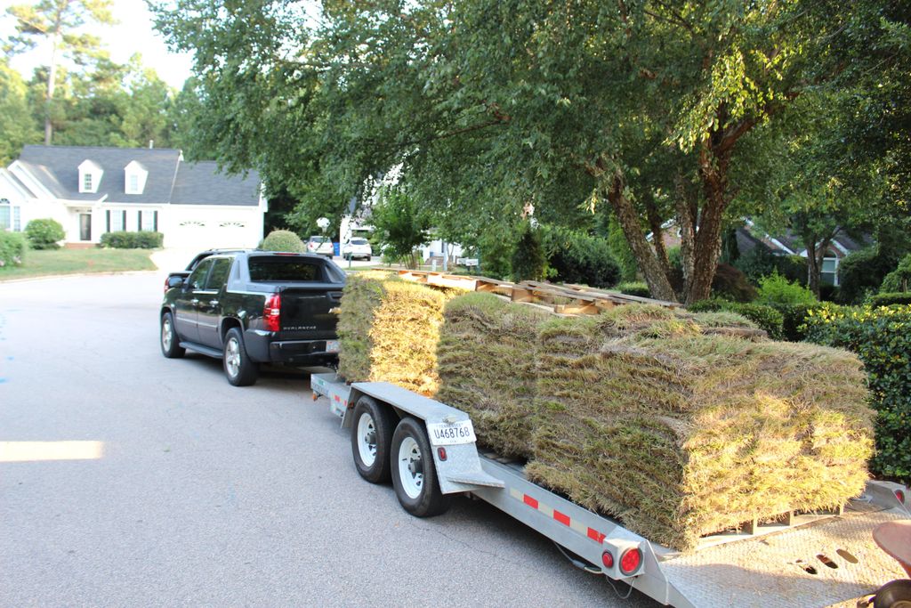 Sod has arrived!