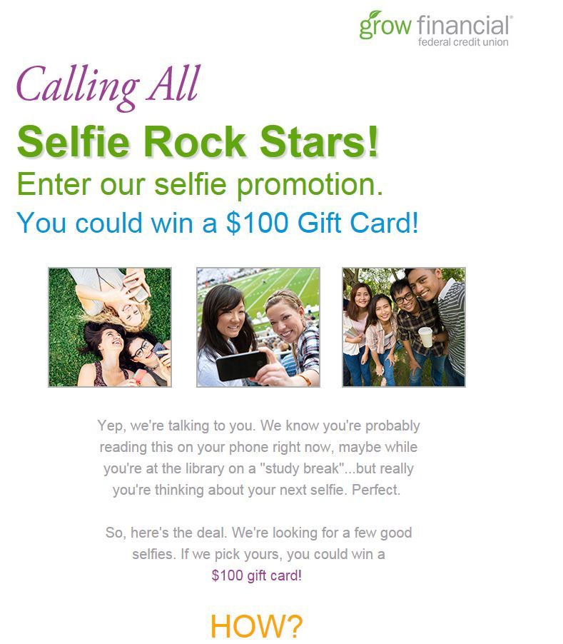 Wrote landing page copy for Grow Financial's Insta