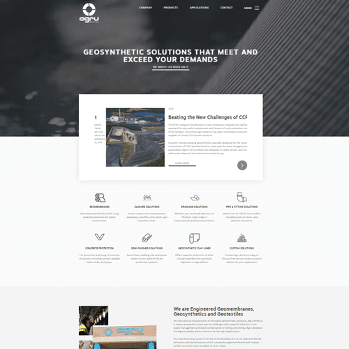 Example of Large scale Wordpress Site. This site h