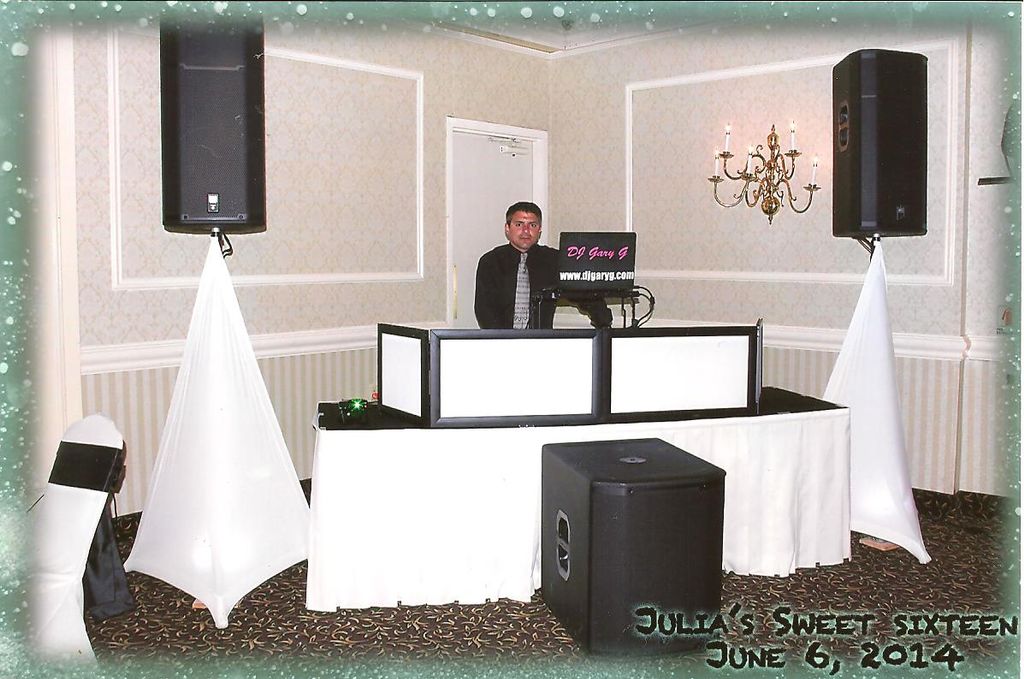 I am the owner operator, one man DJ / MC. When you