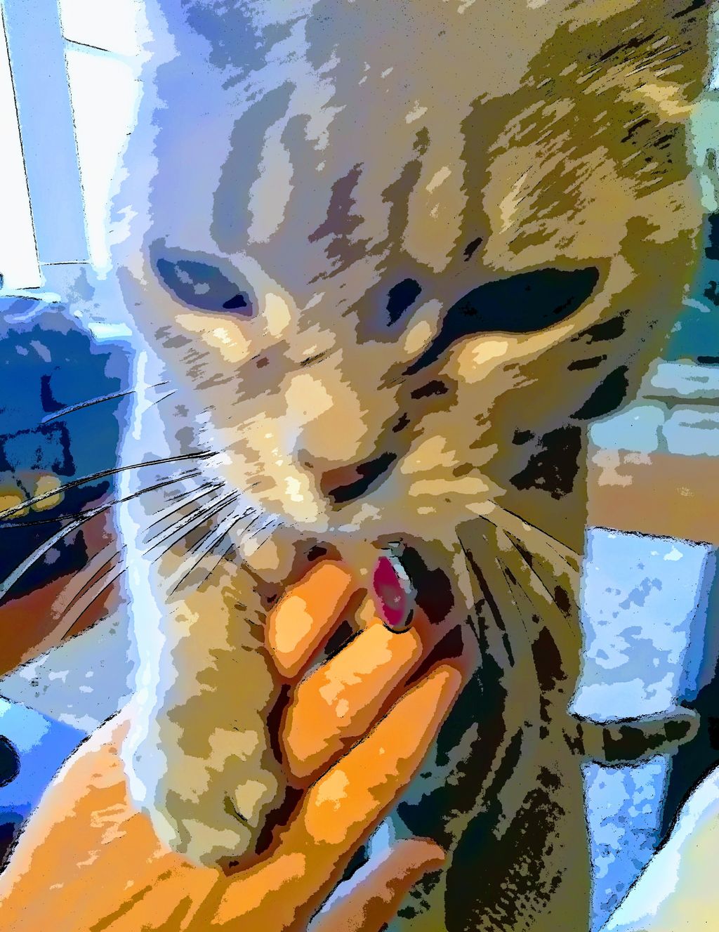 Paw on paw!