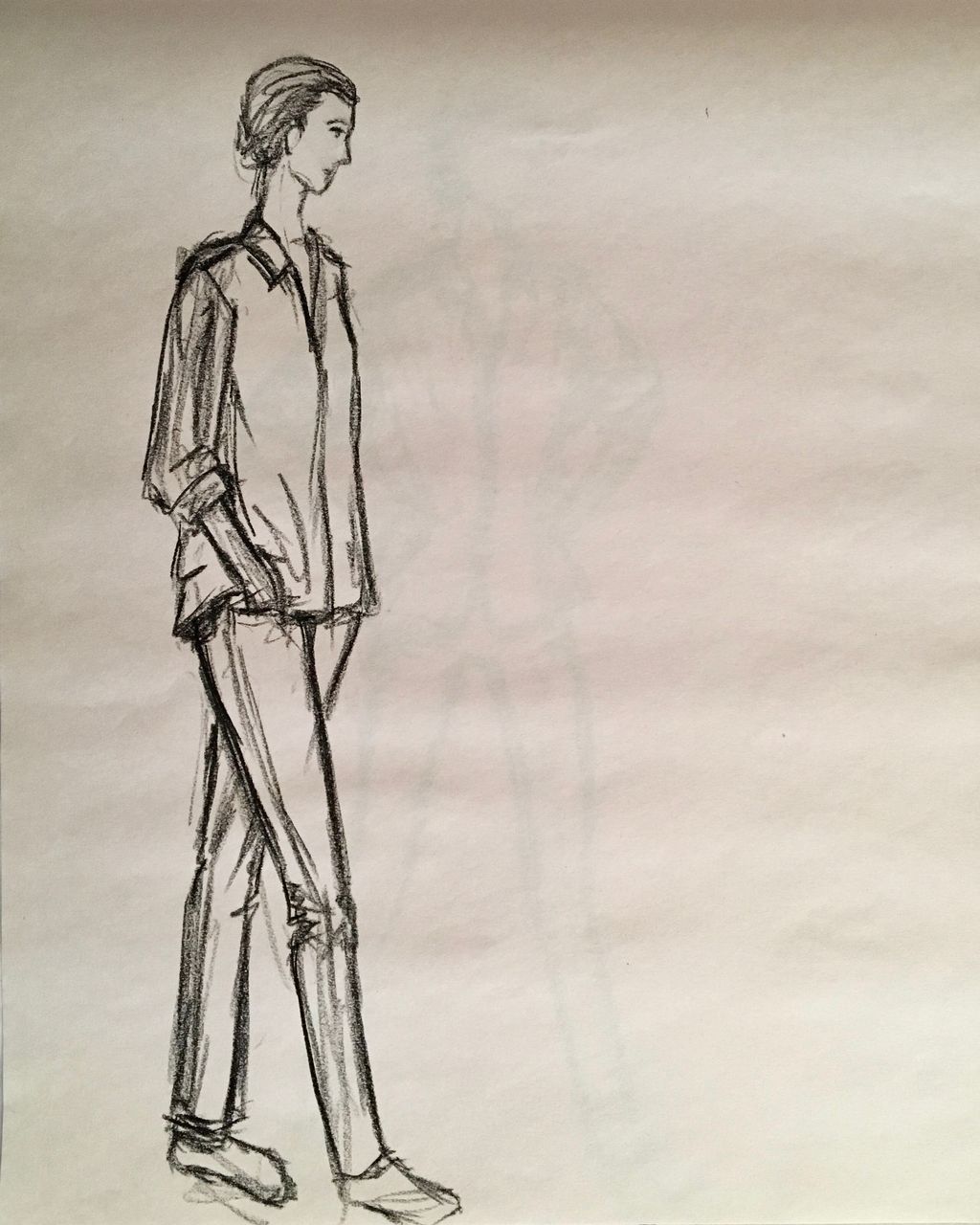 student work: figure drawing