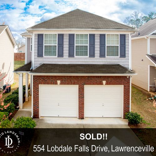 Sold!! 554 Lobdale Falls Dr, Lawrenceville