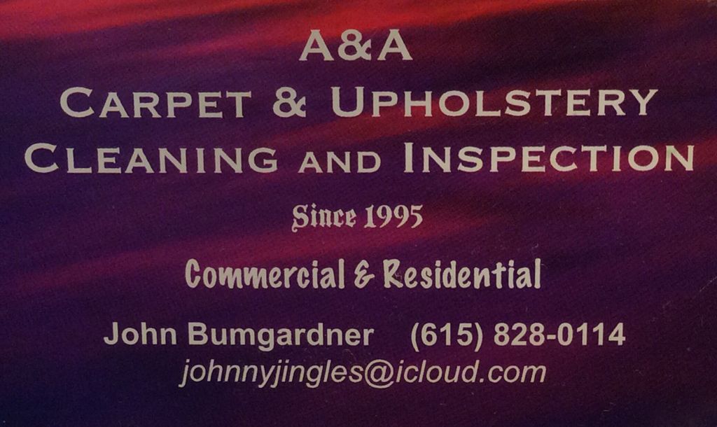 A&A Carpet & Upholstery Cleaning and Inspection
