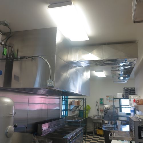Exhaust Hood and Custom Stainless Duct