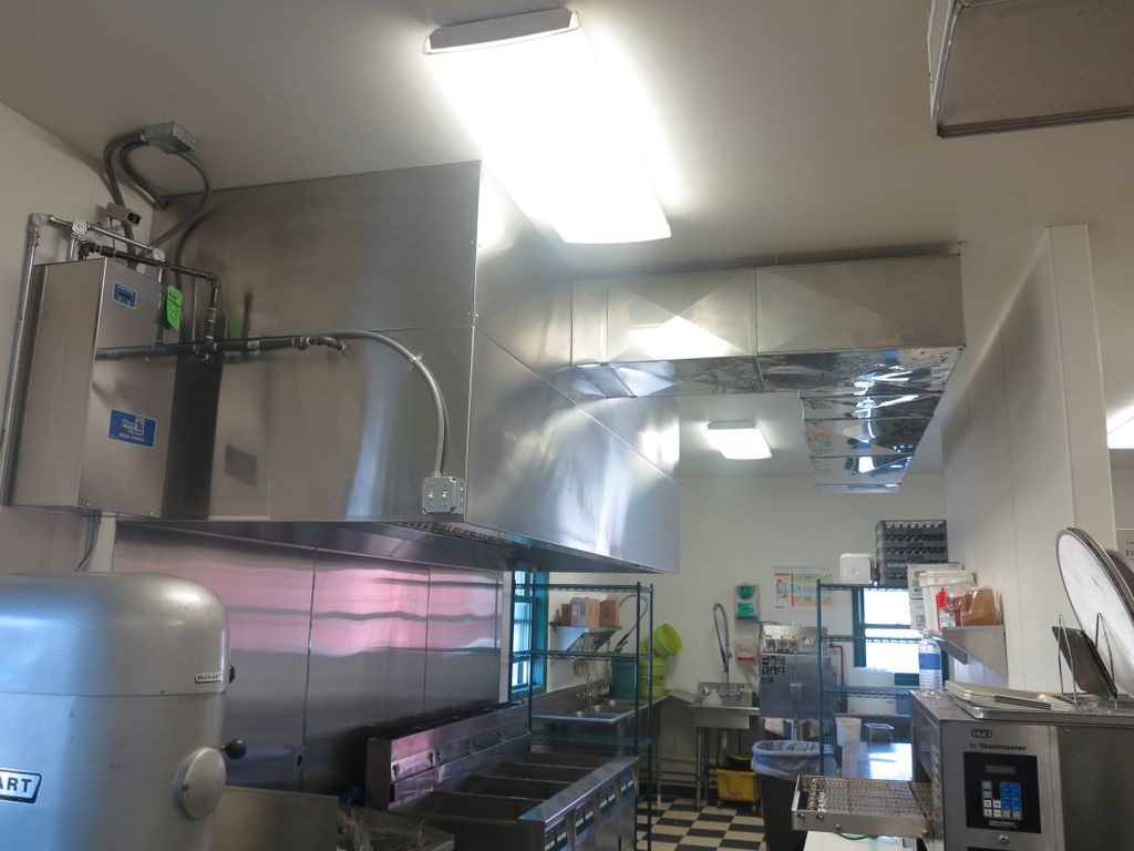 Exhaust Hood and Custom Stainless Duct