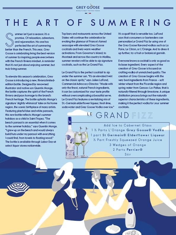Grey Goose Advertorial