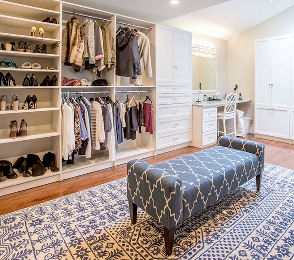 Closet professional organizing with design. San Di