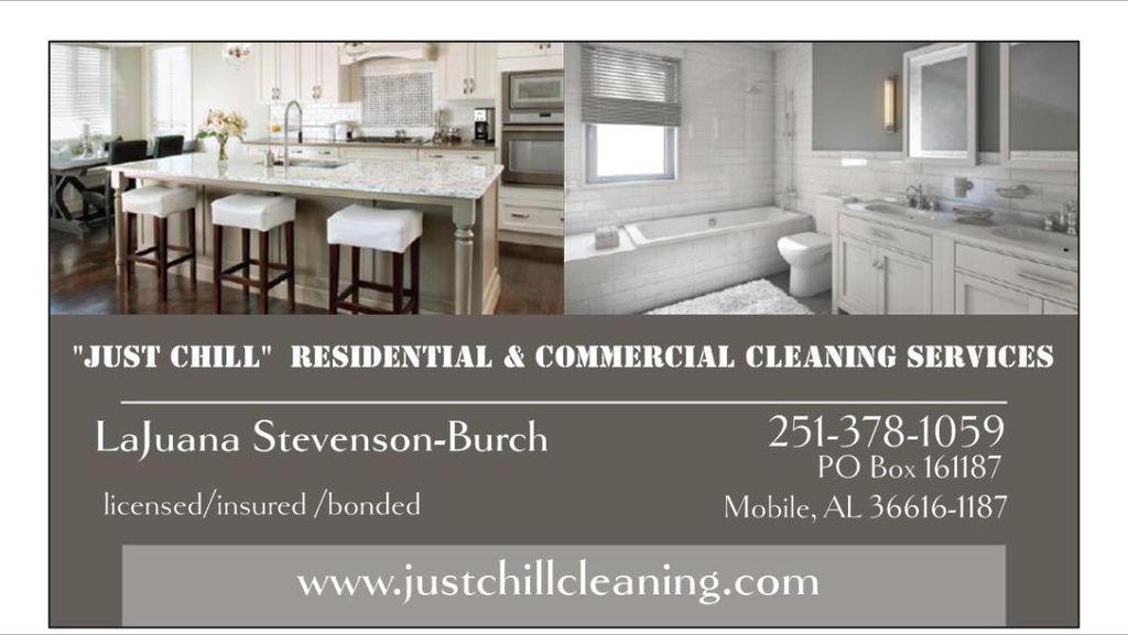 Just Chill Residential & Commercial Cleaning Se...