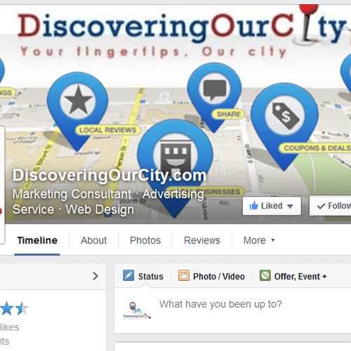 This is our Facebook page that continues to grow. 