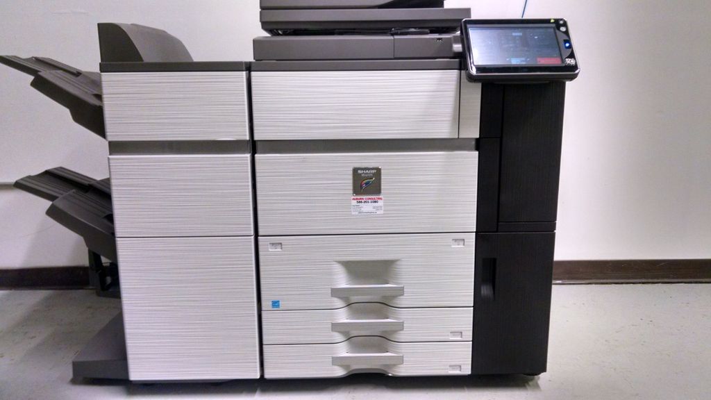 new sharp 60 page a minute color copier