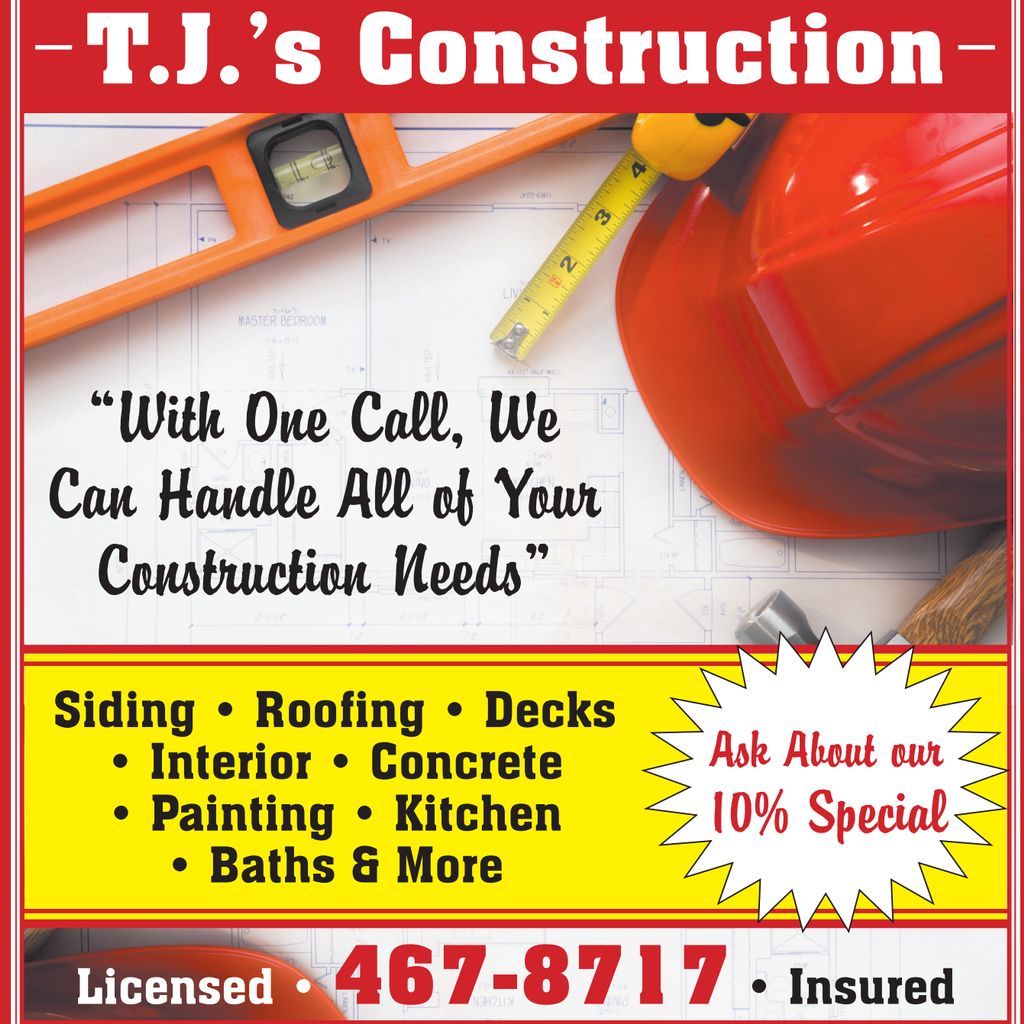 TJ'S CONSTRUCTION& RENOVATIONS
