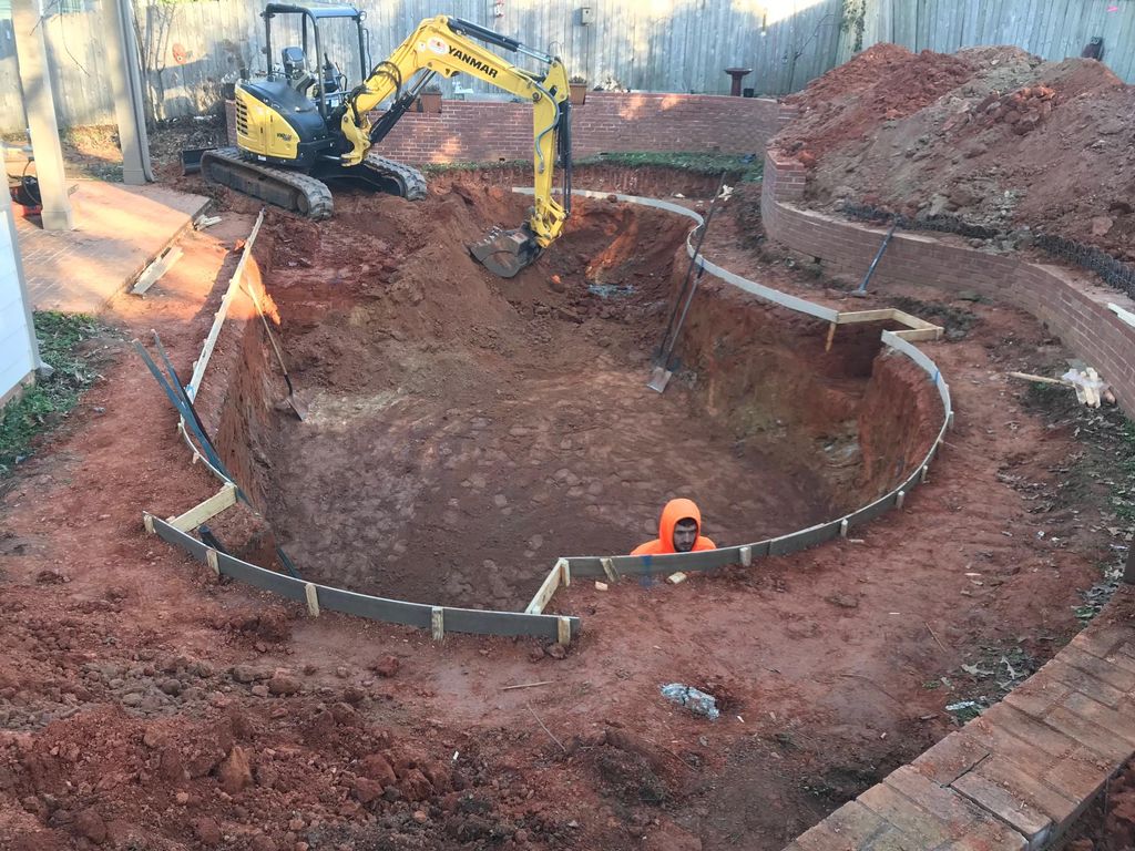 Building New Gunite Pool