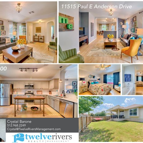 Stunning South Austin Home! 3 Bedroom/2 Bath with 