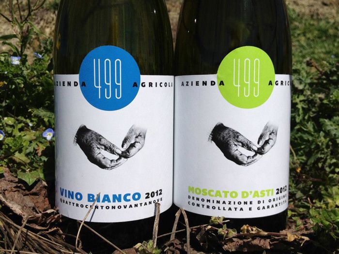 Branding and label design for Italian wine produce