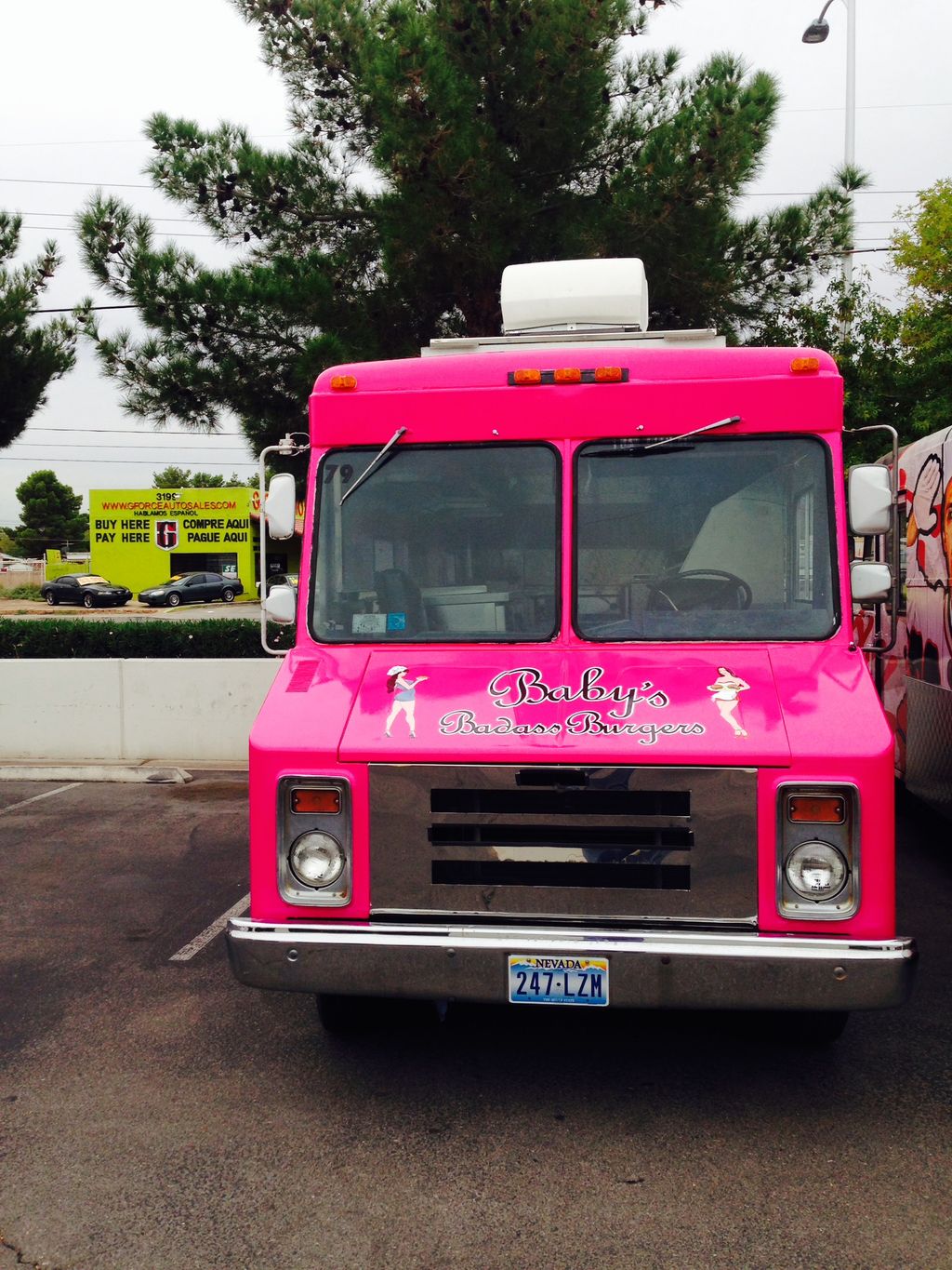 Food Truck Wrap - Baby's Bad Ass Burgers