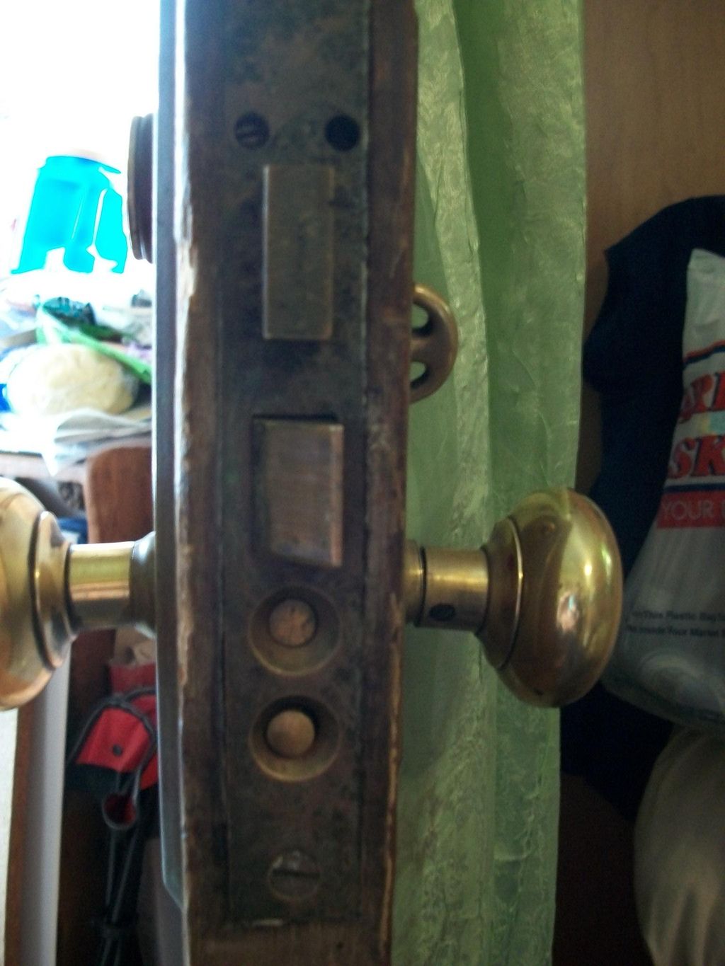 Older Mortise Lock-Re-Keyed