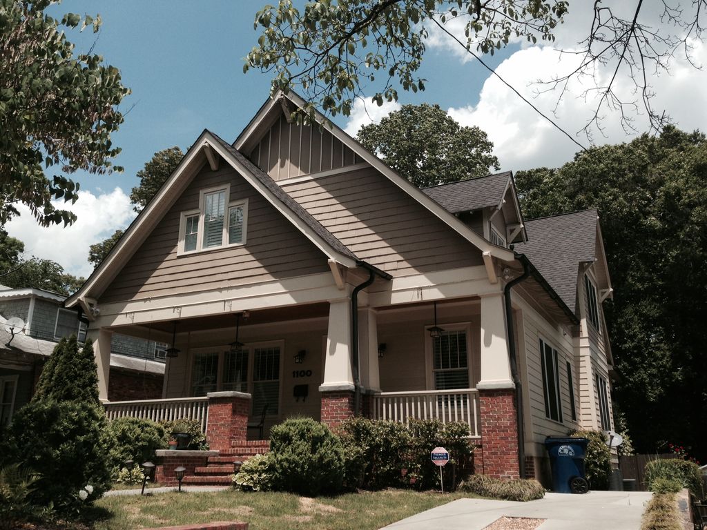 We built this house from the ground up in Virginia