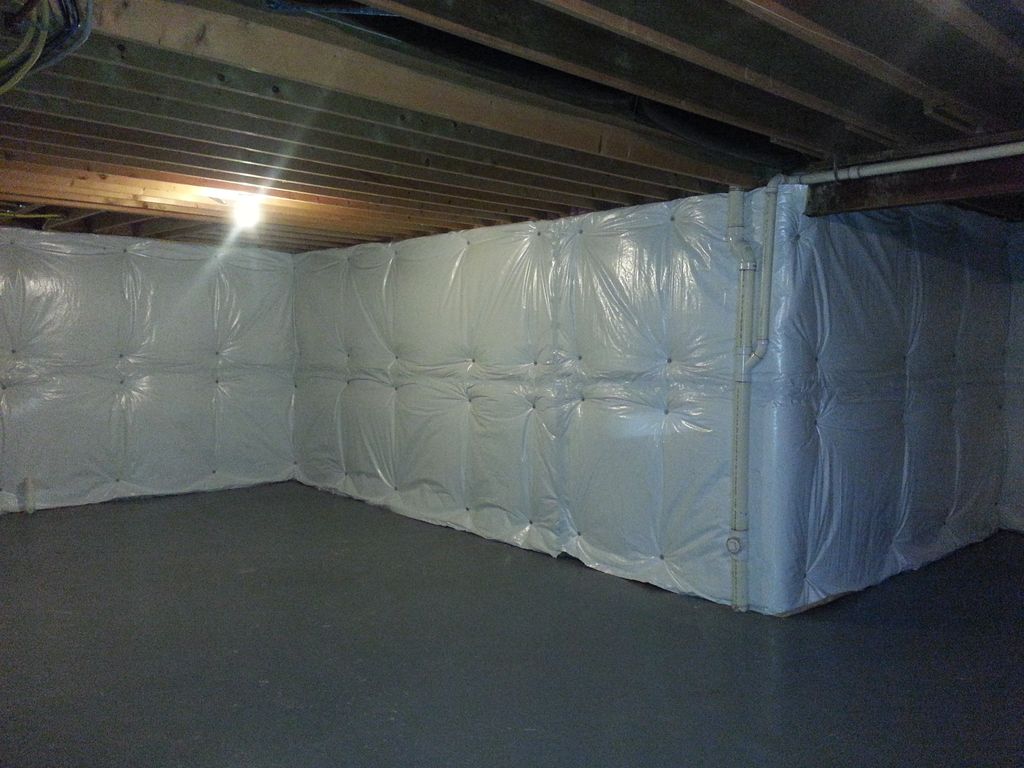 Basement Wrap - After Shot