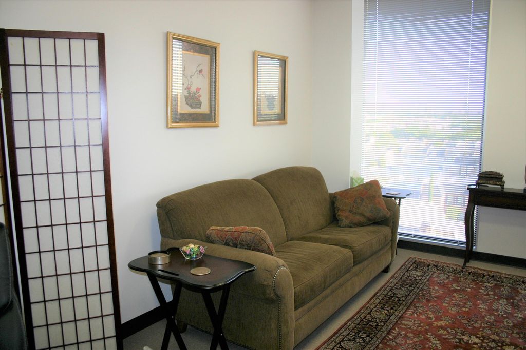 Another view of the setting where clients meet to 