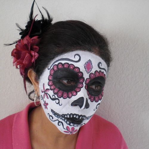 Day of the Dead Full Face Painting