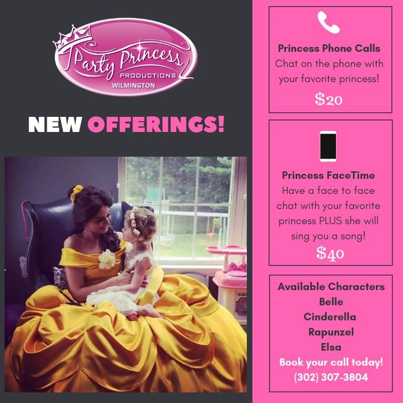 Now offering Princess Calls!