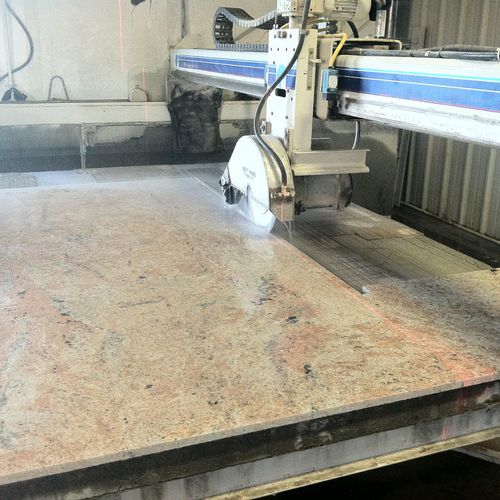 Laser guided saw cutting