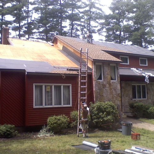 Roofing - We use plenty of Ice and Water Barrier, 