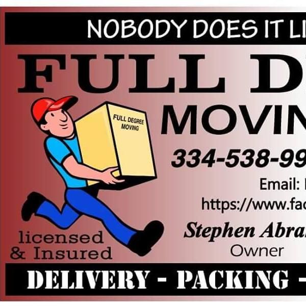 Full Degree Moving & Delivery Services