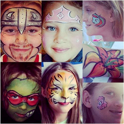 Sarah Nade loves to do Face Painting and Body Art.