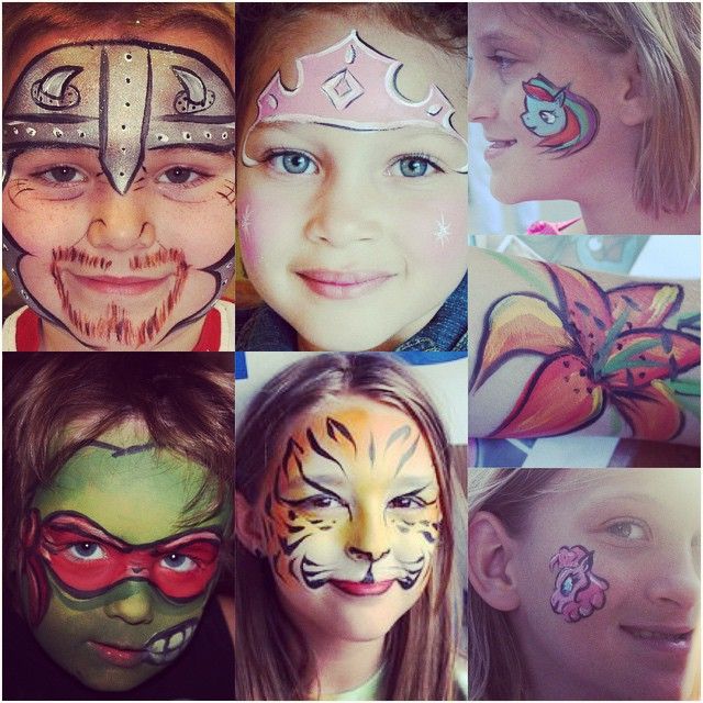 Sarah Nade loves to do Face Painting and Body Art.