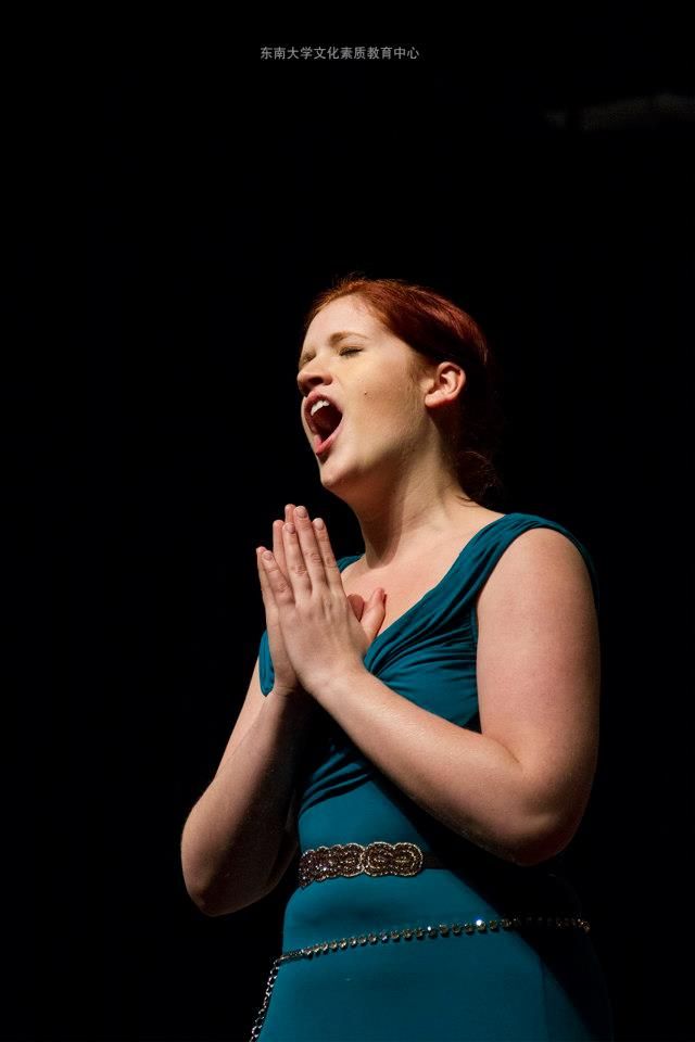Performing as a soloist with the Vanderbilt Univer