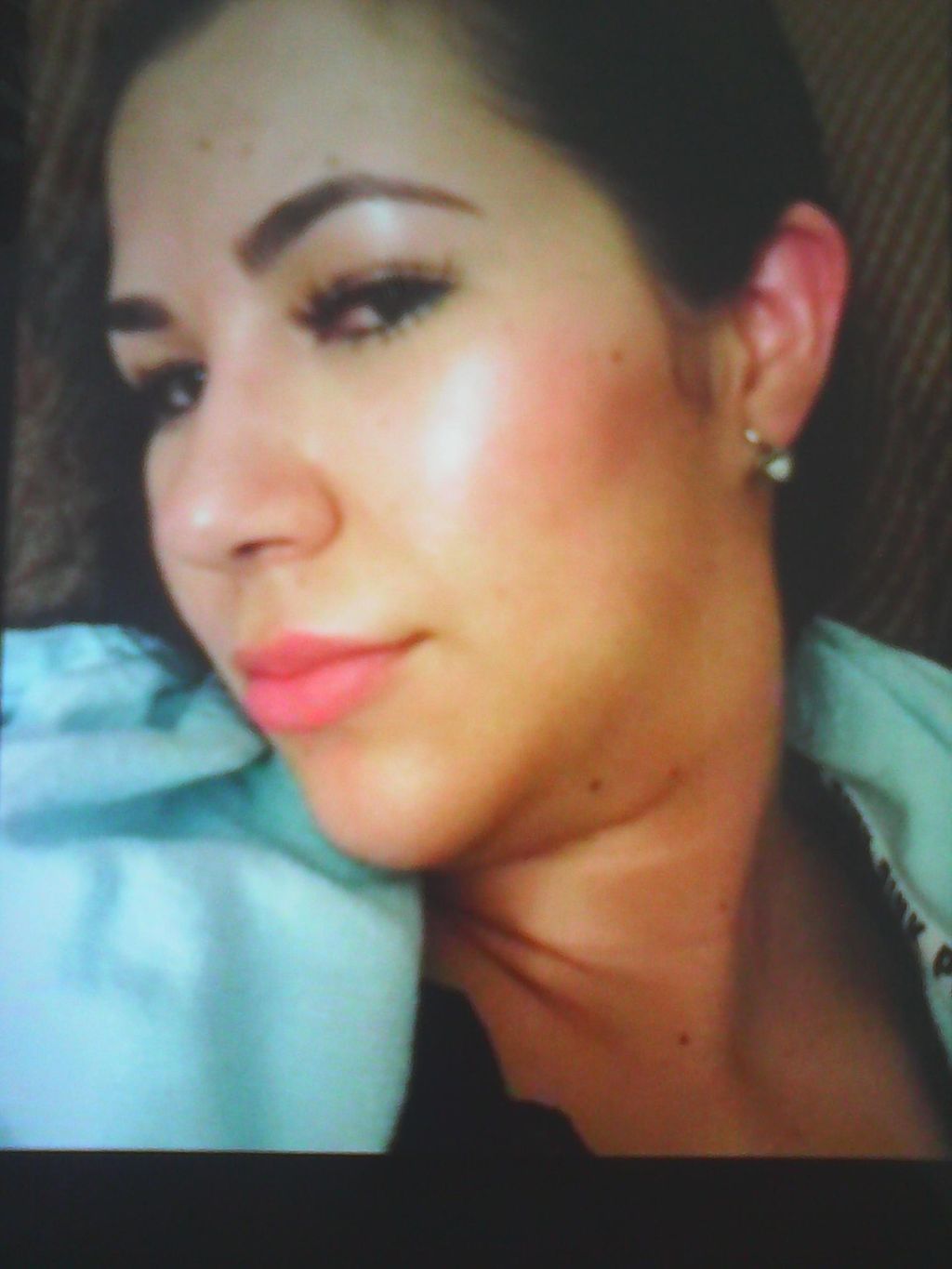 After No Makeup!! Just Blush!!