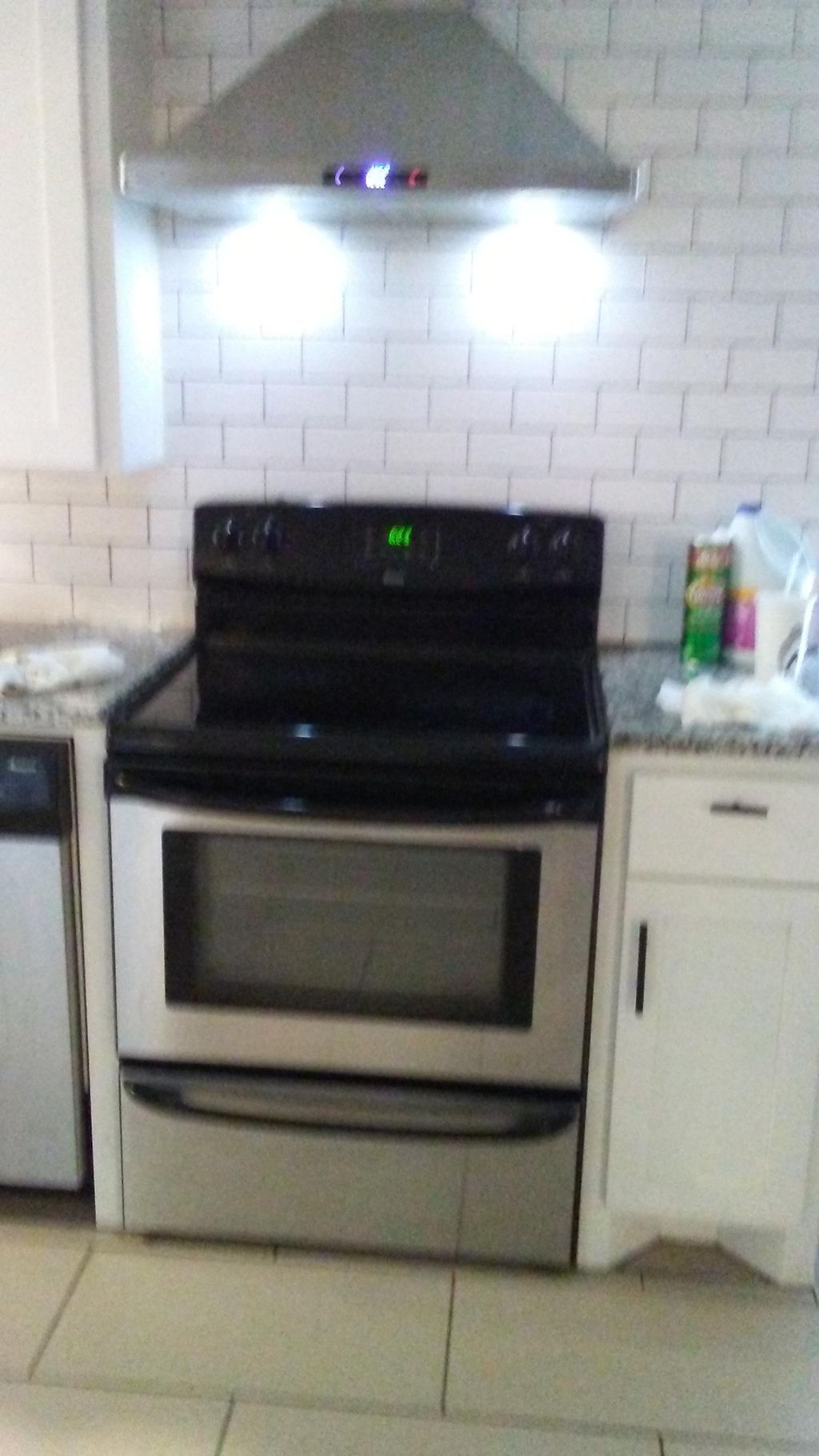 oven after cleaning 
