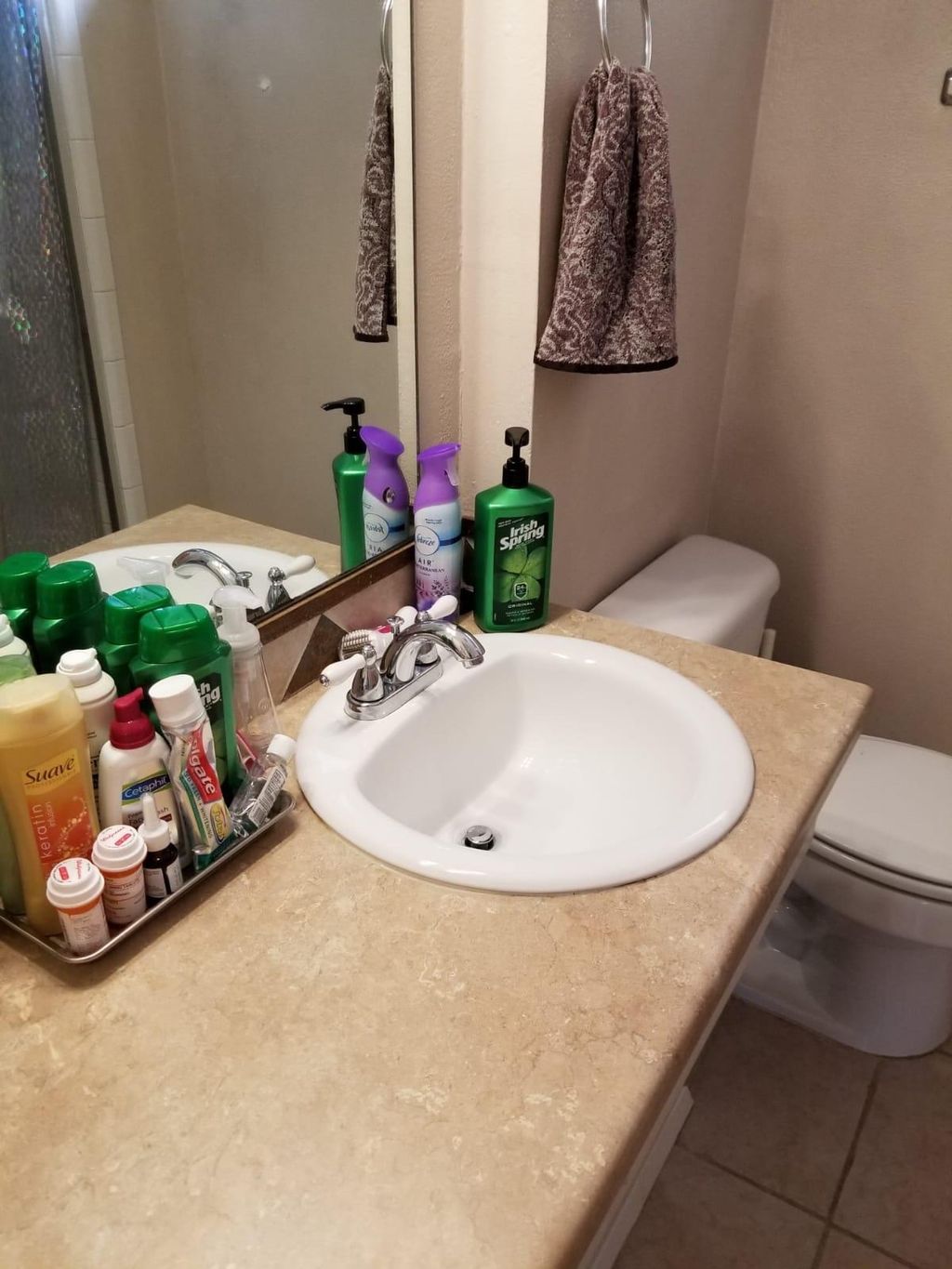 After cleaning 