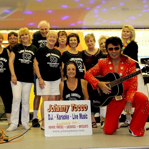 performing at the Johnny Tocco ELVIS SHOW - Campbe