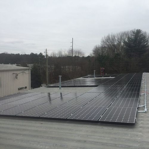 100 kW Commercial System in Dalton, GA