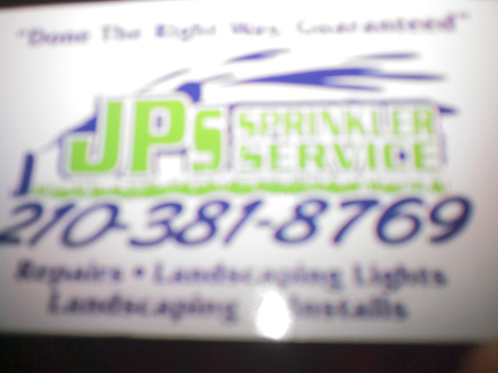 JP'S SPRINKLER SERVICE LLC
