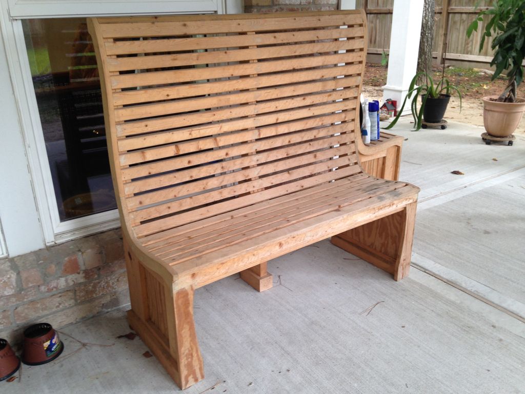 This is a replica of an antique bench characterist