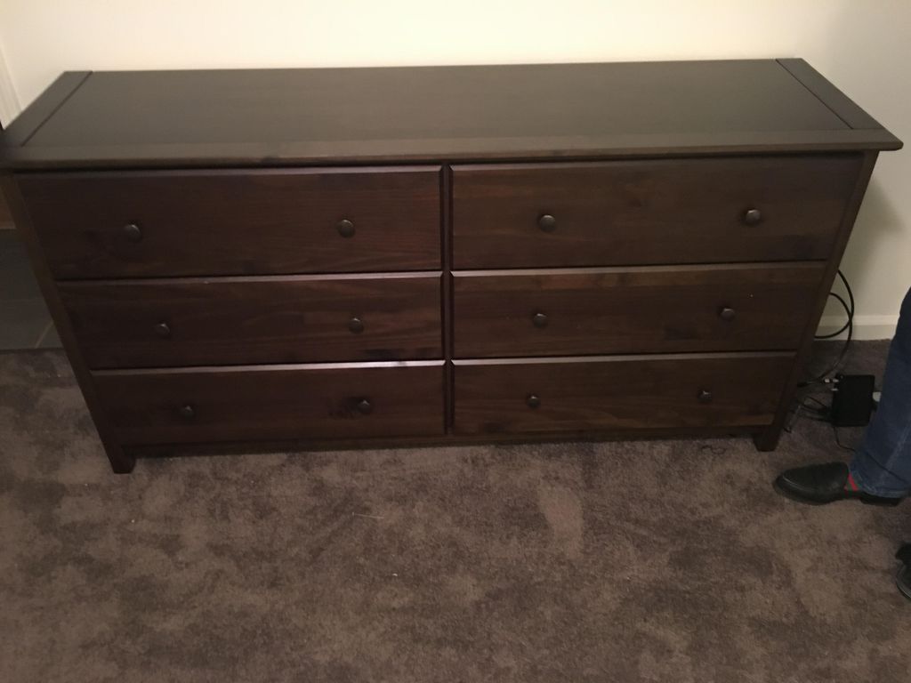 A chest of drawers I assembled. 