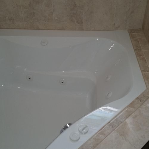 JACUZZI TUB INSTALLATION AND TILING