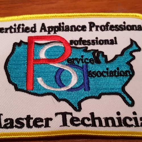 Certified Appliance Professional Master Technician