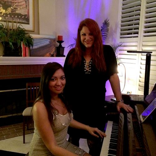 Concert Pianist Alevtyna Dobina who is studying at