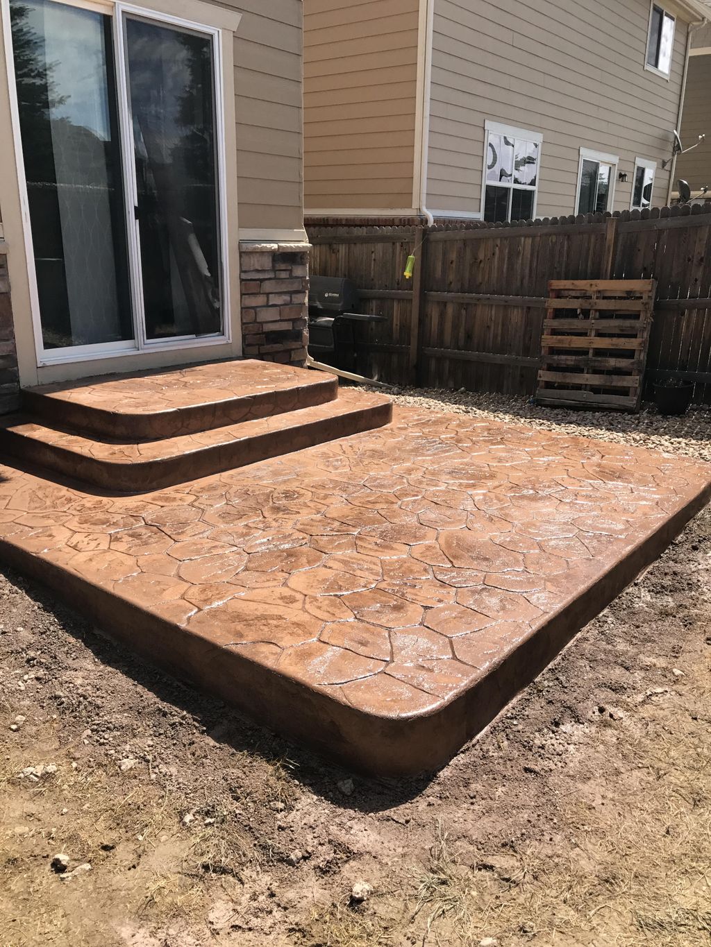 Stamped Patio